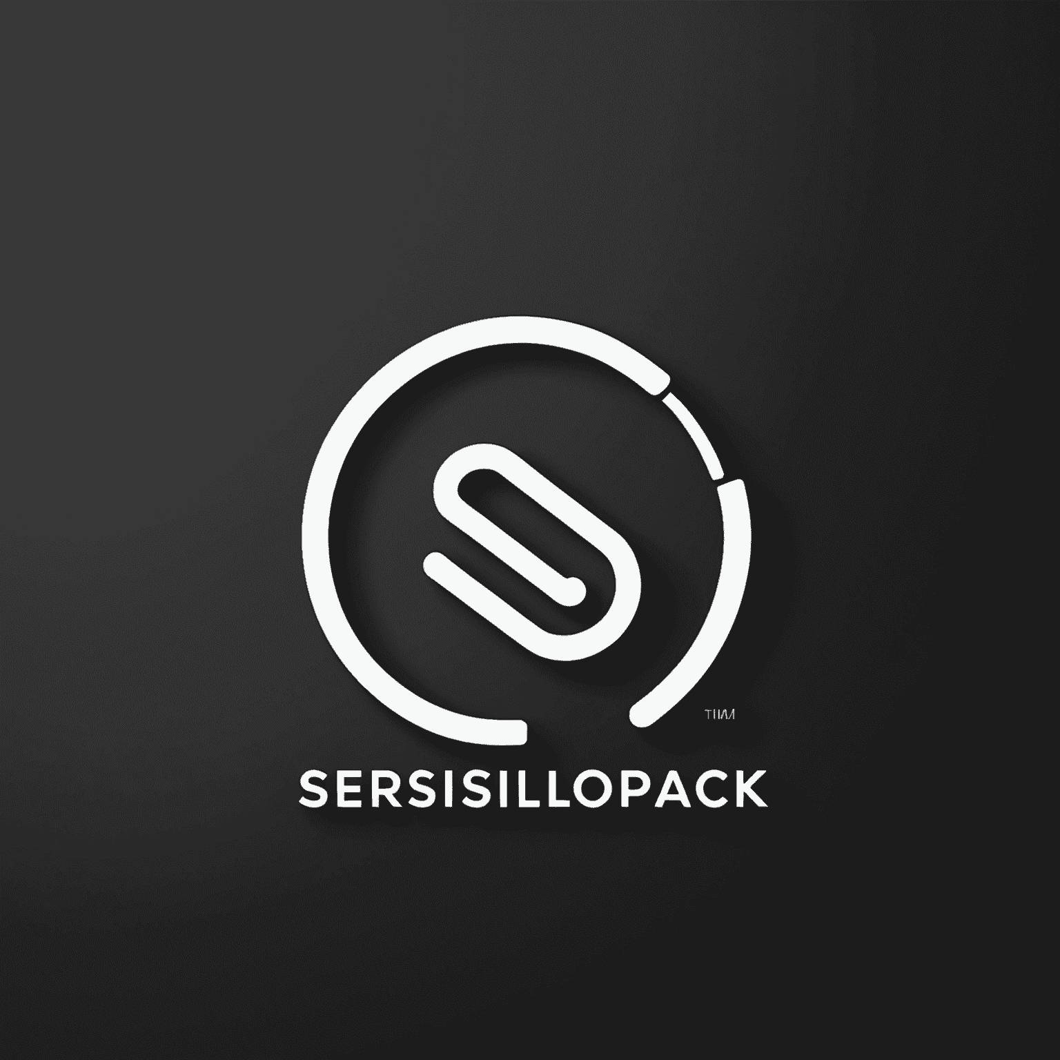 SersiloPack logo - A modern, sleek design with bold typography and a dynamic icon representing business growth and development
