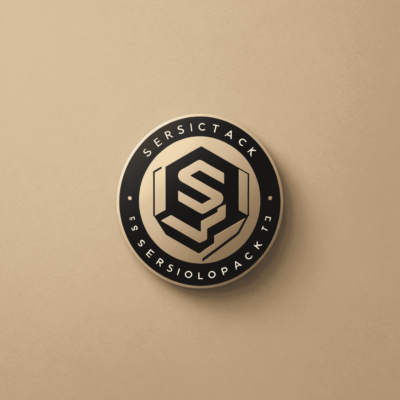 SersiloPack logo - A modern, sleek design with bold typography and a dynamic icon representing business growth and development